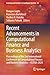 Recent Advancements in Computational Finance and Business Ana... by Rangan Gupta