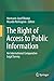 The Right of Access to Public Information by Hermann-Josef Blanke