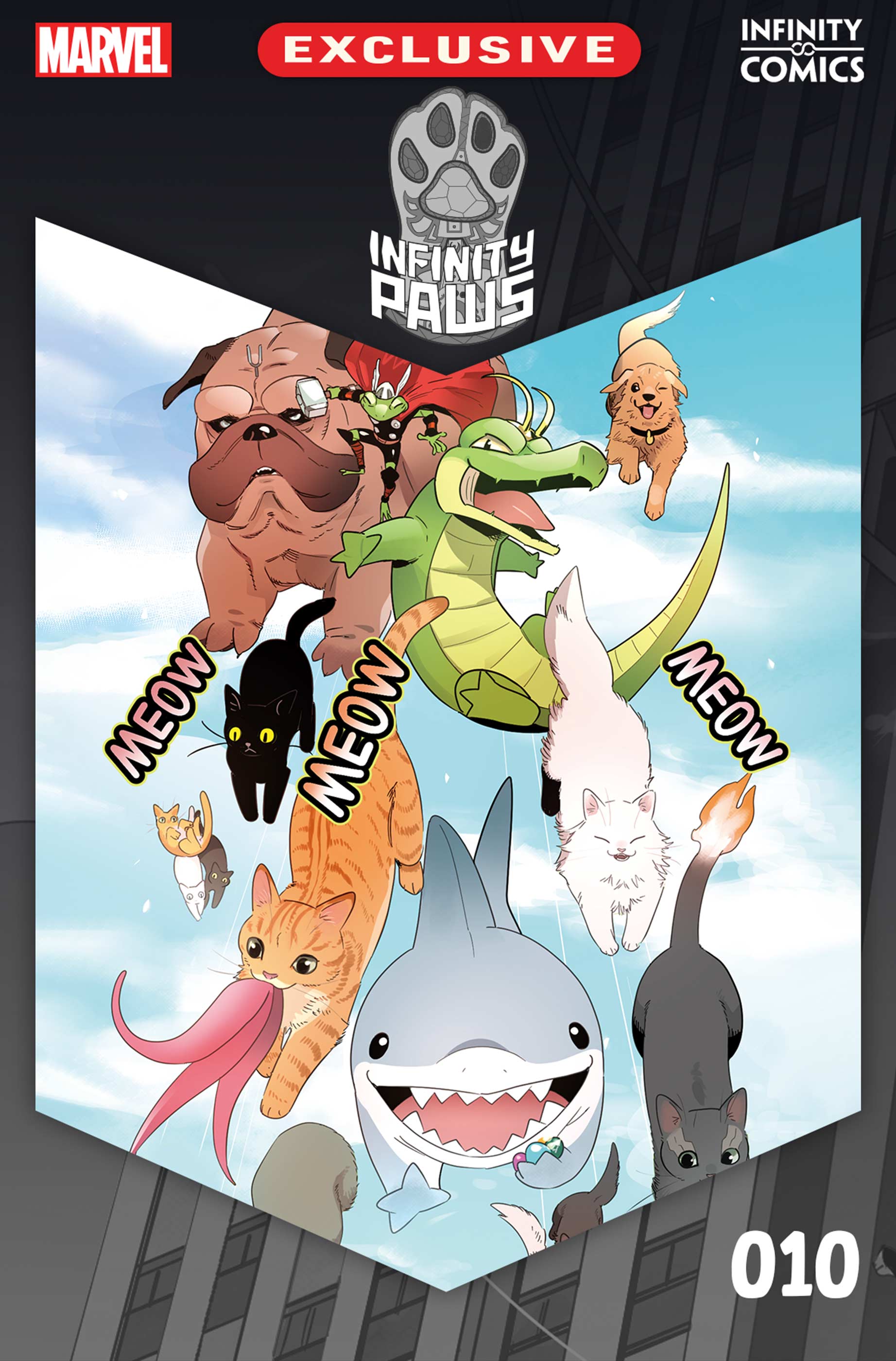 Infinity Paws Infinity Comic #10 (ebook)