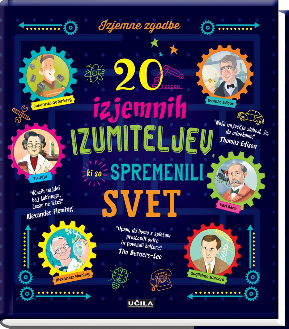 20 izjemnih izumiteljev, ki so spremenili svet (Hardcover)