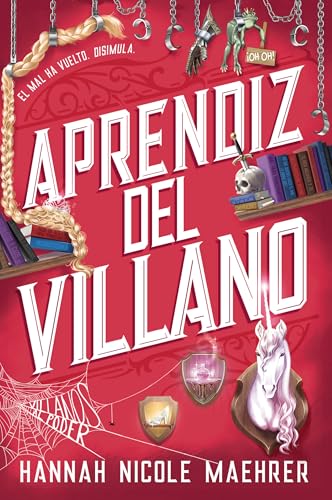 Portada de Aprendiz del villano, de Hannah Nicole Maehrer