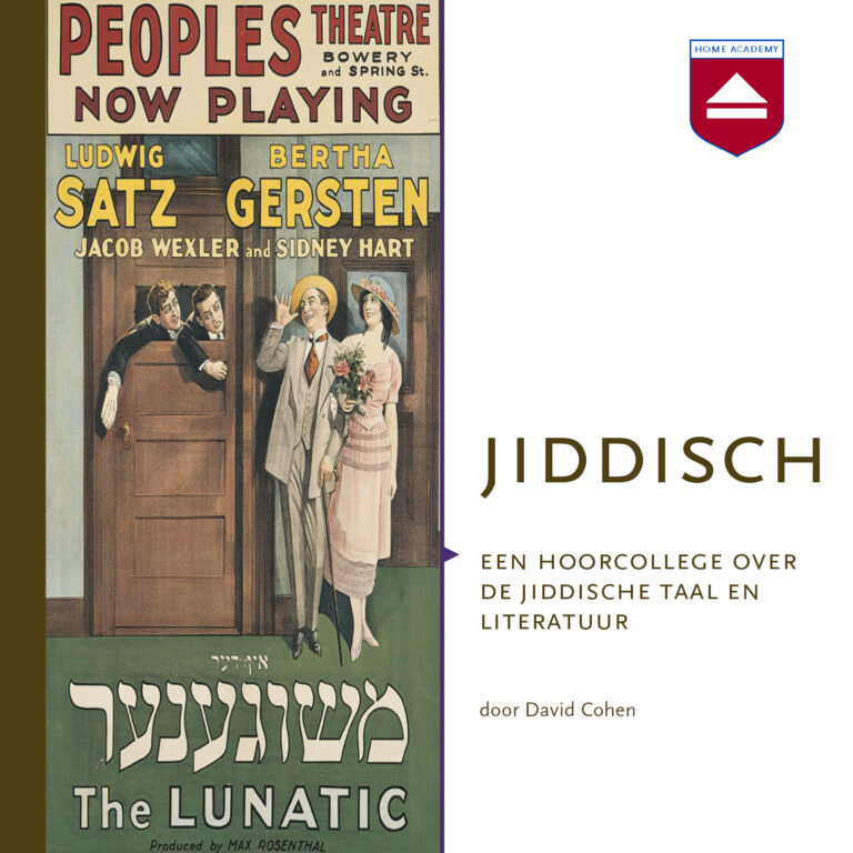 Jiddisch: een hoorcollege over de Jiddische taal en literatuur
