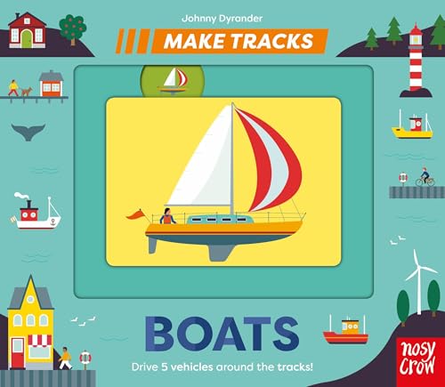 Make Tracks: Boats (Board Book)