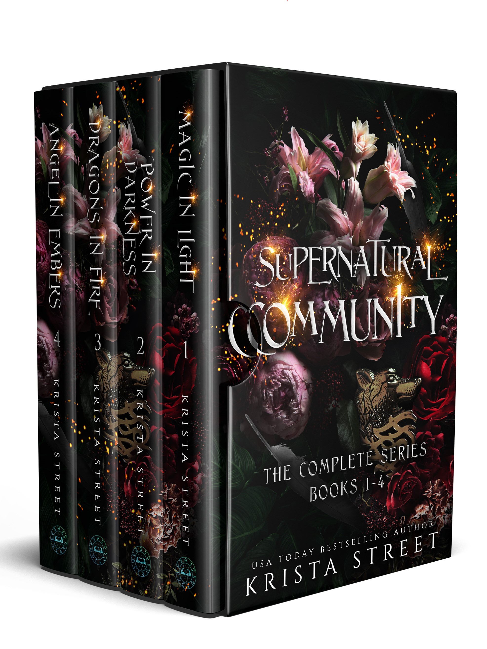 Supernatural Community: The Complete Series (Books 1-4)
