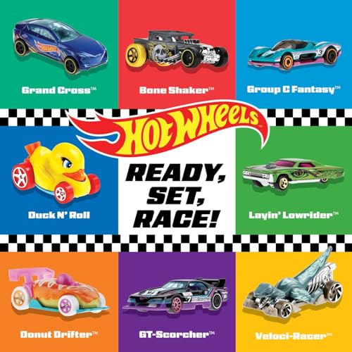 Hot Wheels: Ready, Set, Race! (Board Book)