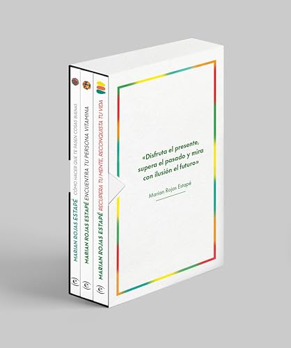 Pack Marian Rojas Estapé: Cómo hacer que te pasen cosas buenas + Encuentra tu persona vitamina + Recupera tu mente, reconquista tu vida (Espasa Crecimiento personal) (Spanish Edition)