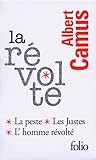 La révolte: La peste, Les Justes, L'homme révolté (Coffret 3 volumes)