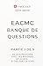 EACMC Banque de Questions: ...