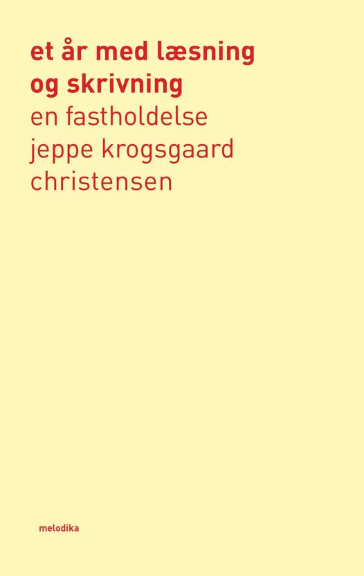 Et år med skrivning og læsning