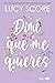 Dime que me quieres (Benevo...