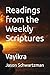Readings from the Weekly Scriptures - Vayikra (Reflections)