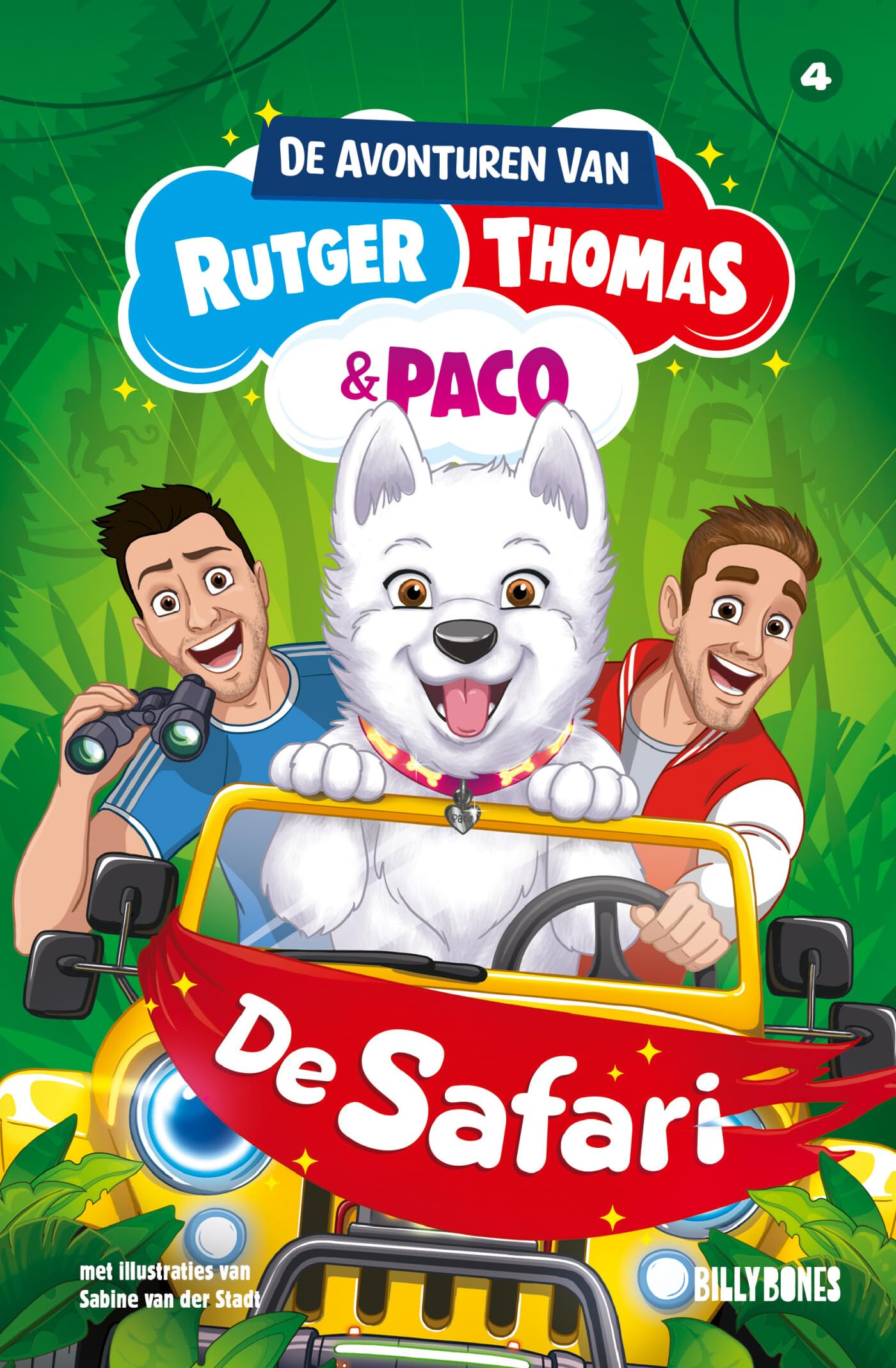 De safari (De Avonturen van Rutger, Thomas & Paco, #4)