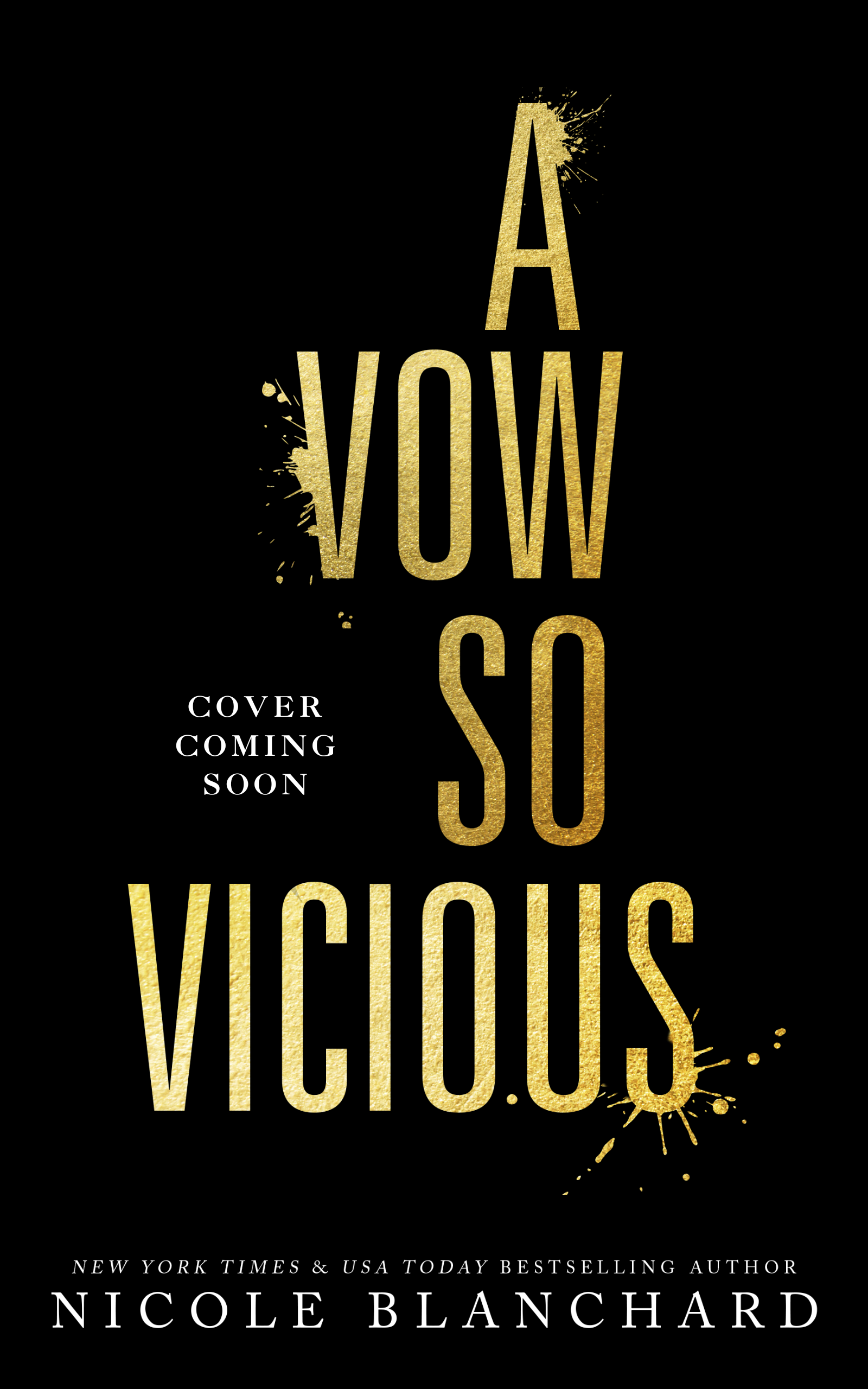 A Vow So Vicious (Unknown Binding)