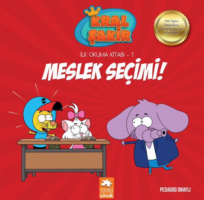 Meslek Seçimi! (Kral Şakir İlk Okuma Kitabı, #1)