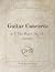 Guitar Concerto in C Flat M...