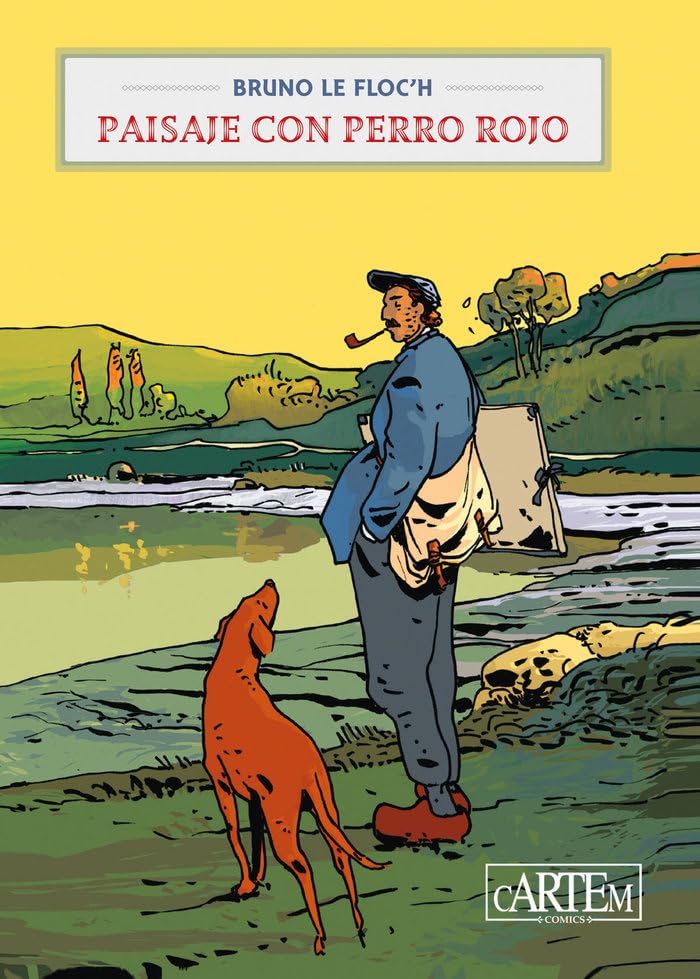 Paisaje con perro rojo (Hardcover)