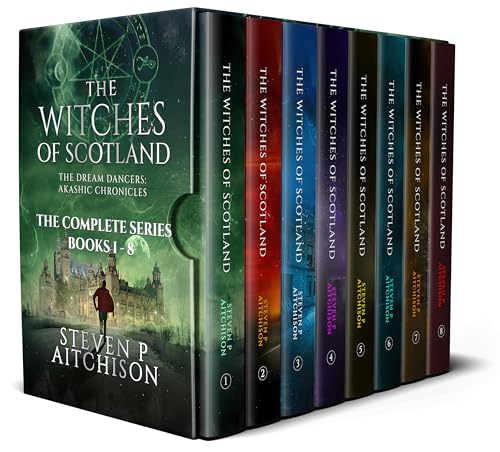 The Witches of Scotland: Series 1 Complete 8 Book Bundle of The Akashic Chronicles (Kindle Edition)