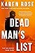 Dead Man's List by Karen      Rose