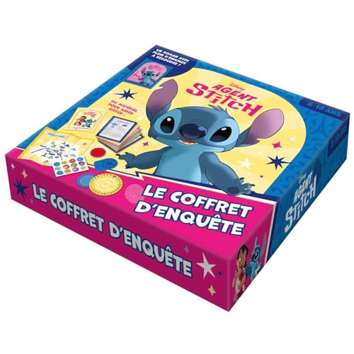 STITCH - Le coffret d'enquête de l'Agent Stitch - Disney (Paperback)