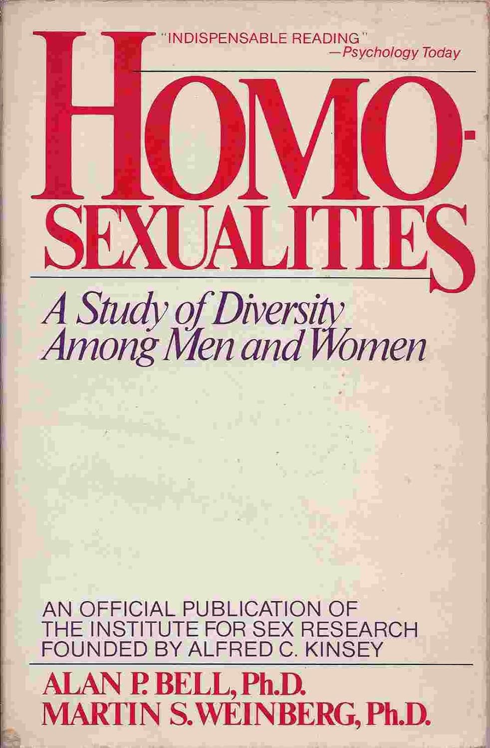 Homosexualities: A Study of Diversity Among Men & Women (Paperback)