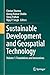 Sustainable Development and Geospatial Technology: Volume 1: Foundations and Innovations