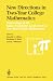 New Directions in Two-Year College Mathematics by Donald J. Albers