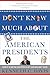 Don't Know Much About® the American Presidents (Don't Know Much About...(Hardcover))