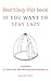 Don't buy this book if you want to stay lazy by Thanh Trúc