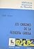 Los orígenes de la filosofía griega