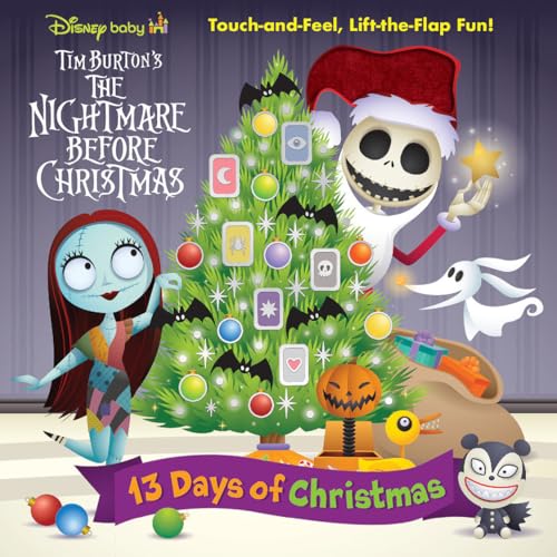 Disney Baby: 13 Days of Christmas: Touch-and-Feel, Lift-the-Flap Fun! (Disney Baby; Tim Burton's The Nightmare Before Christmas)