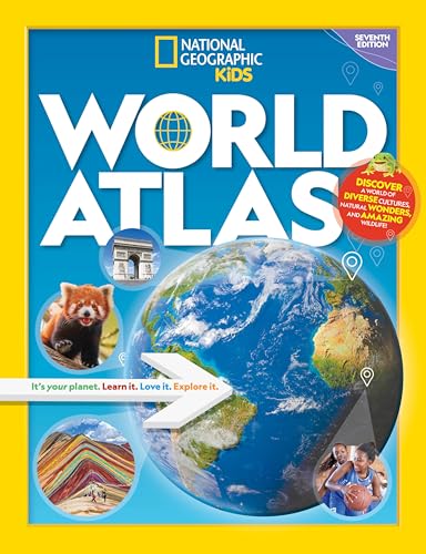 National Geographic Kids World Atlas, 7th Edition (NGK Atlases)