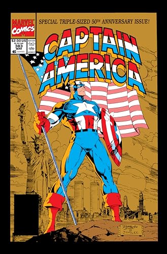Captain America By Mark Gruenwald Omnibus Vol. 2 Ron Lim Anniversary Cover (Hardcover)