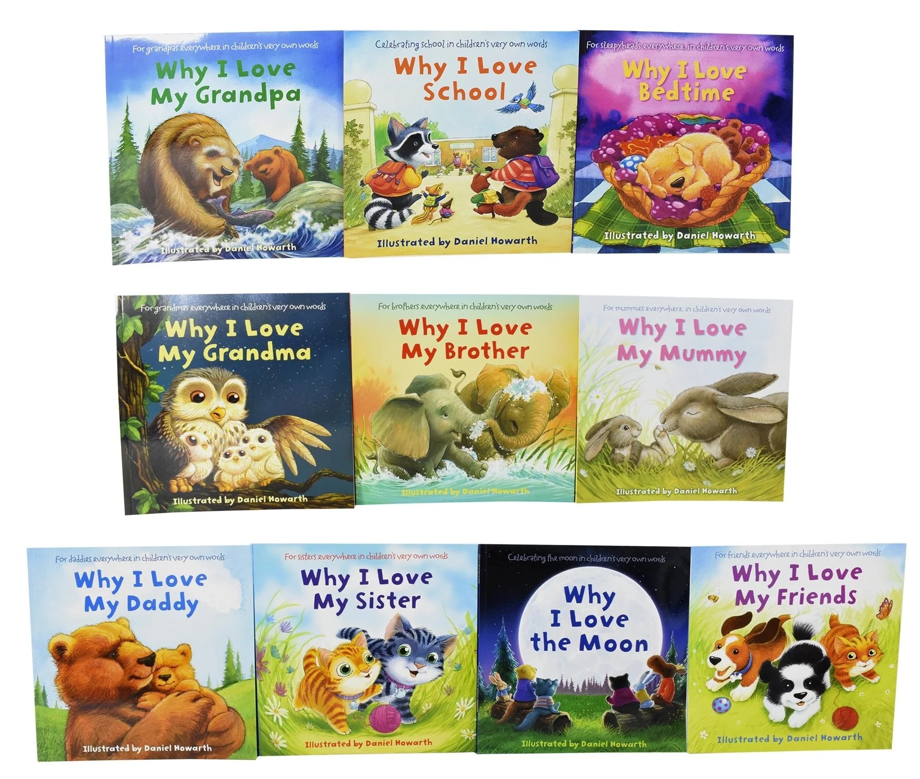 Why I Love 10 Picture Books Children Collection Pack