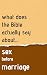 What Does The Bible Actually Say About Sex Before Marriage? by Gijs Dam What Does The Bible Actually Say About Sex Before Marriage? by Gijs Dam