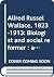 Alfred Russel Wallace, 1823...