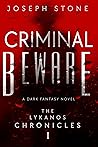 Criminal Beware by Joseph Stone