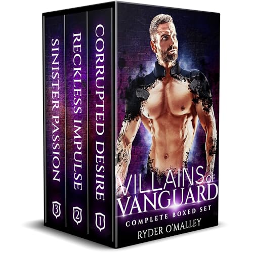 Villains of Vanguard Boxed Set: Dark Steamy MM Supervillain Romance (Kindle Edition)