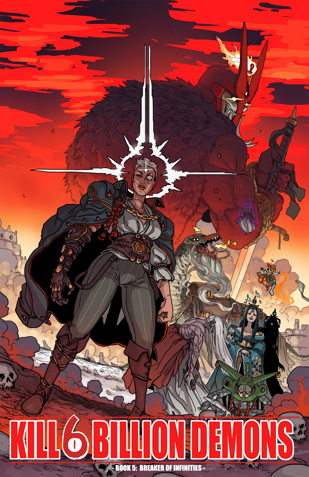 Kill Six Billion Demons, Book 5: Breaker of Infinities