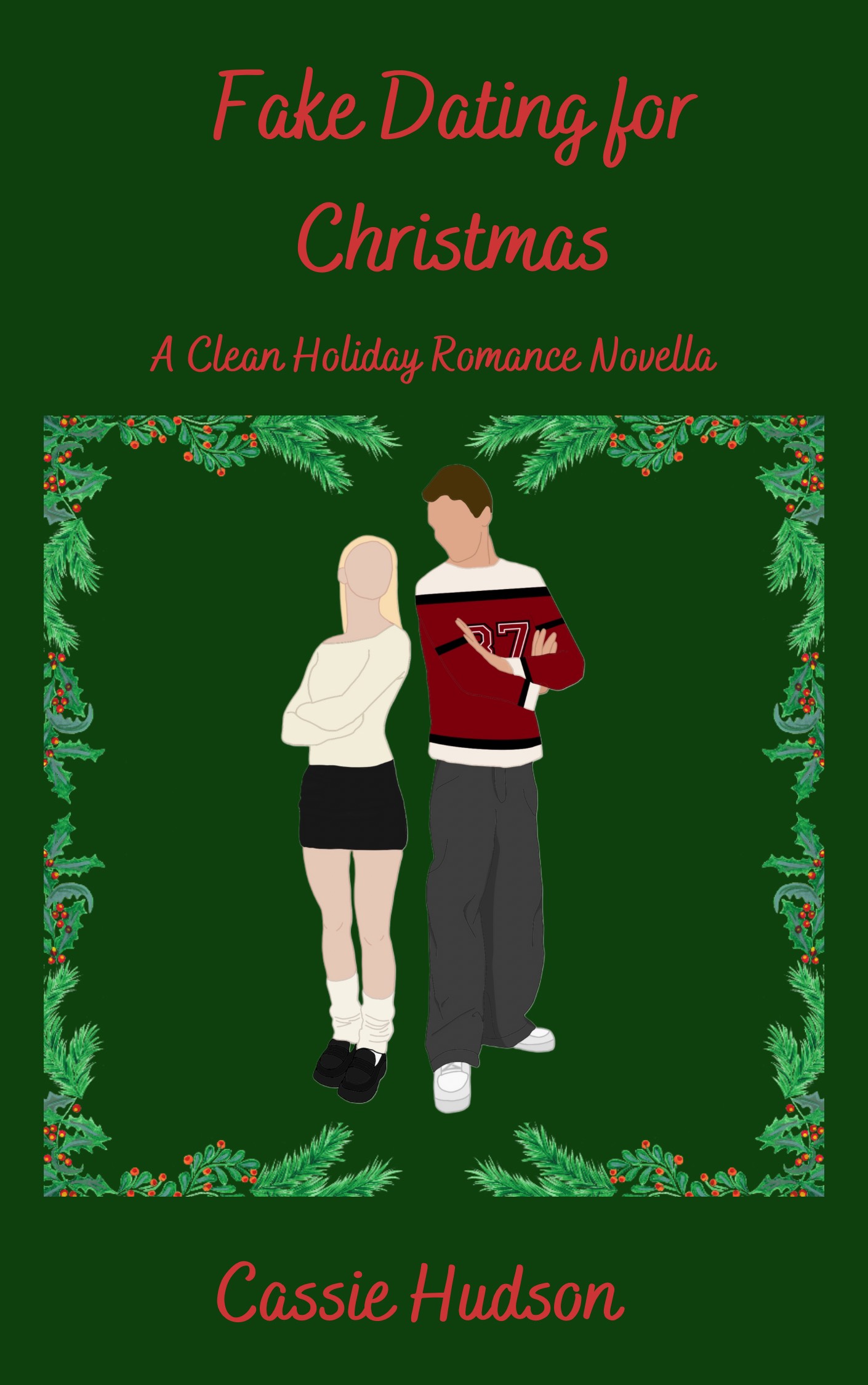 Fake Dating For Christmas: A Clean Holiday Romance Novella (Loving The Park Family 0.5)