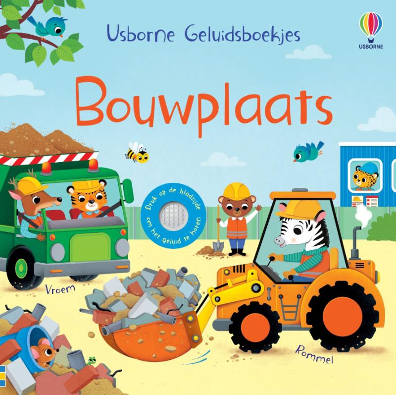 Bouwplaats (Usborne Geluidenboekjes)