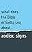 What Does The Bible Actually Say About Zodiac Signs? by David Hoek