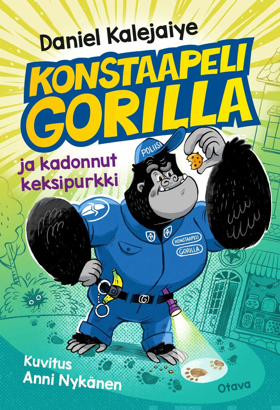 Konstaapeli Gorilla ja kadonnut keksipurkki (Hardcover)