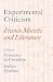 Experimental Criticism by Francesco De Cristofaro