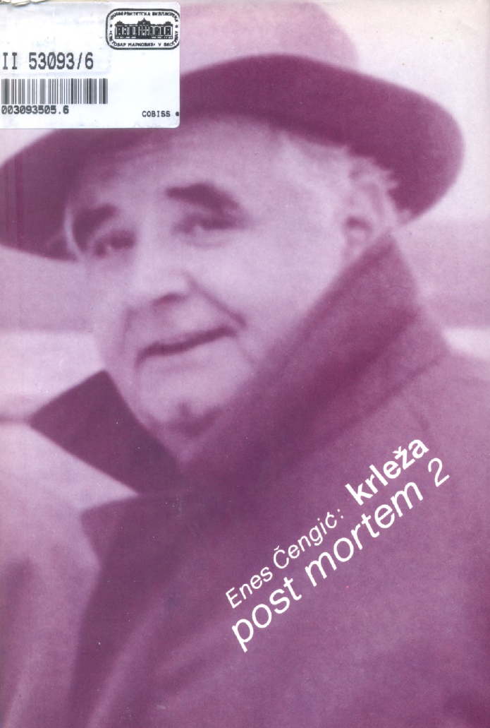 S Krležom iz dana u dan (1989-1990): Post mortem II