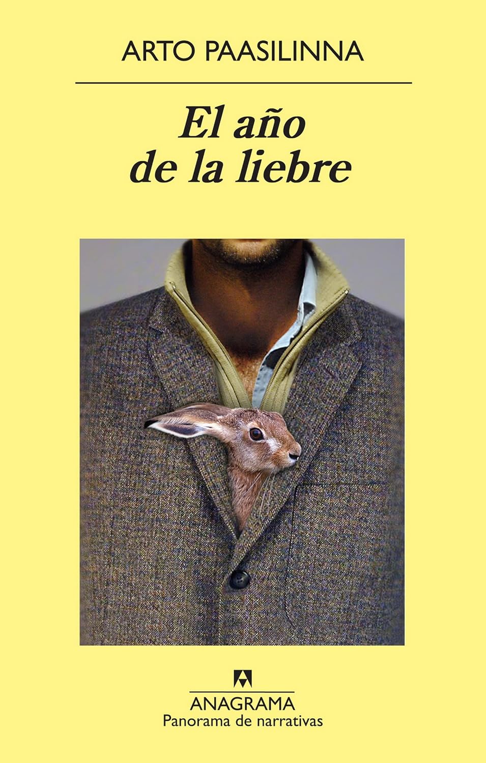 Portada de El año de la liebre, de Arto Paasilinna