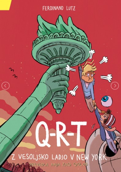 Q-R-T – Z vesoljsko ladjo v New York (4. knjiga)