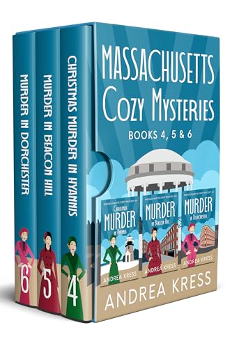 MASSACHUSETTS COZY MYSTERY BOX SET BOOKS 4, 5 & 6: Historical Murder Mystery (Kindle Edition)