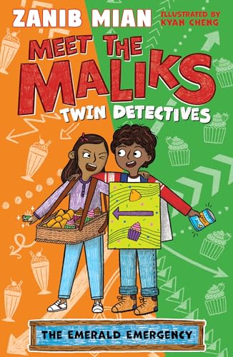 Hodder Childrens Books Meet the Maliks Twin Detectives The Emerald Emergency Book 3. (Paperback)