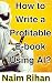 How to Write a Profitable E...