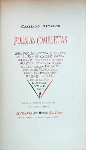 Poesias Completas (Paperback)